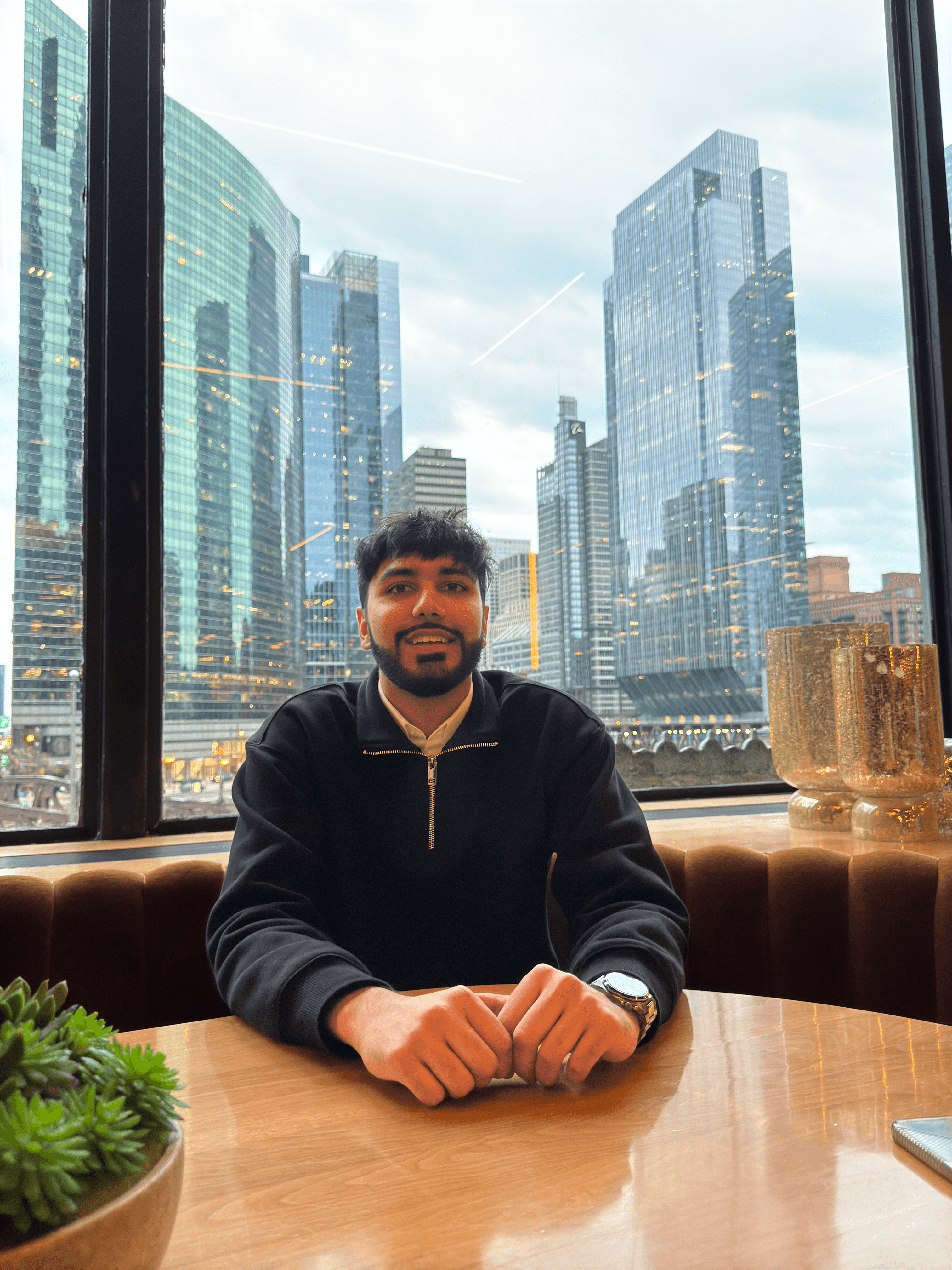 Rushikesh Joshi in Chicago